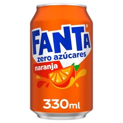Abbildung von Fanta Null orange weich getränkedose 330 ml (24 dosen)