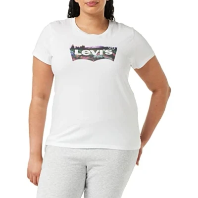 Abbildung von Levi&#039;s Damen The Perfect Tee T Shirt,Bright White,XS