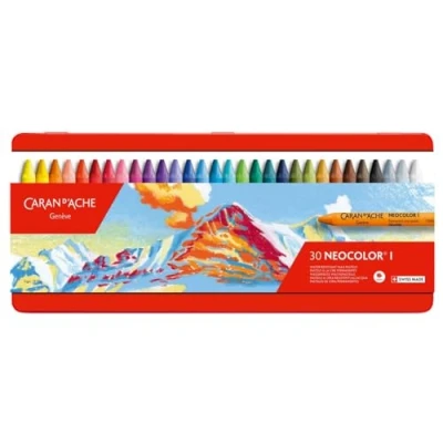Abbildung von Caran d&#039;Ache 7000.33 Metalldose mit 30 verschiedenen Farben