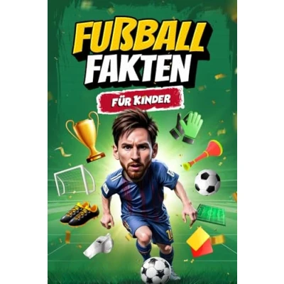 Abbildung von Fußballfakten für Kinder: 300 unglaubliche Rekorde, witzige Fakten und spannende Geschichten rund um Fußballstars Das ideale Geschenk Jungen