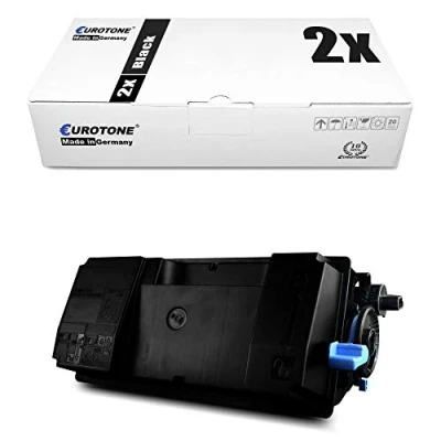Abbildung von 2X Eurotone Toner für Utax P 5030 5035 6030 6035 i DN MFP ersetzt 4436010010 Schwarz