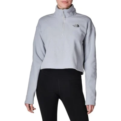 Abbildung von THE NORTH FACE Glacier Cropped Sweatshirt Wild Ginger Dye Print XS