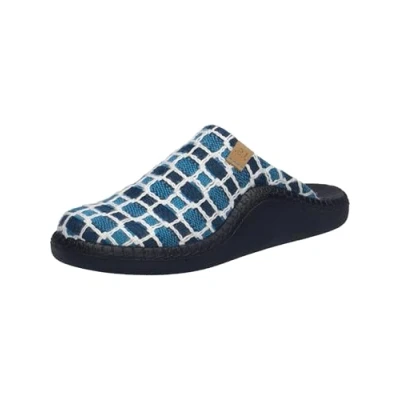 Abbildung von Josef Seibel Monaco Hausschuh, Damen, Größe: 36, Türkis multi Schuhe