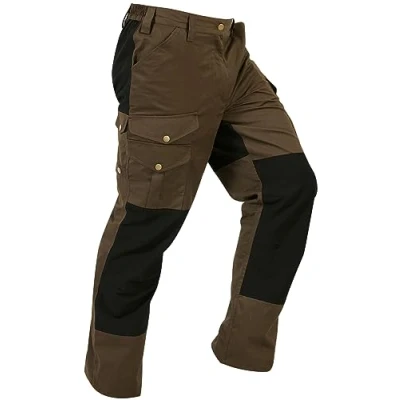 Abbildung von La Chasse® Outdoorhose Stretch Funktionshose &quot;Kiruna&quot; Jagdhose Herren braun/schwarz Jägerhose