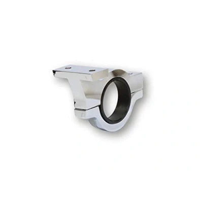 Abbildung von Highsider Lenkerhalter 22/25,4mm für Alu Kontrollleuchteneinheit chrom