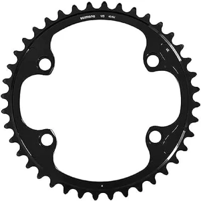 Abbildung von Shimano Unisex Erwachsene Dura Ace FC 9200 Kettenblatt, Schwarz, 40 zähne