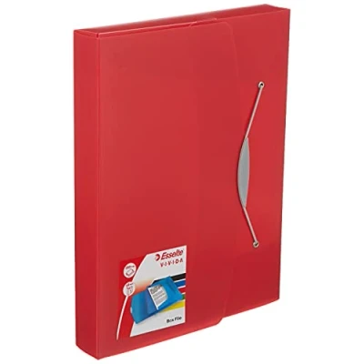 Abbildung von Esselte 624048 Ablagebox VIVIDA, A4, PP, 40 mm, rot