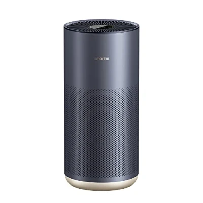 Abbildung von Smartmi Luftreiniger 2 für Zuhause, große Räume, leise, True HEPA Filter Staub, Rauch, Schimmel, Pollen und Allergene, UV Licht Desinfektion mit Smart Control