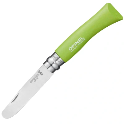 Abbildung von Kindermesser Schnitzmesser Kinder Taschenmesser Camping Messer rund Holz