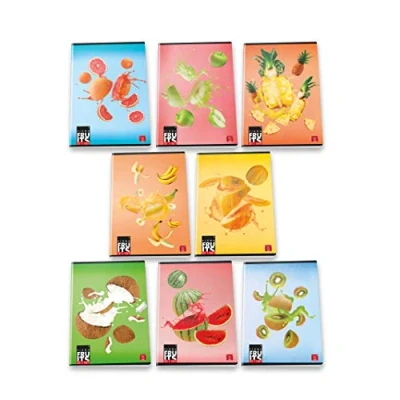 Abbildung von Pigna 02307684M Pack. 10 St HEFTE A4 FRUITS 42SH