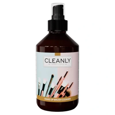 Abbildung von Natürlicher Pinselreiniger von CLEANLY 250 ml I Sanfte und Pflegende Pinsel Reinigung Schminkpinsel für Make up Nachhaltige Alternative zu chemischer Pinselseife