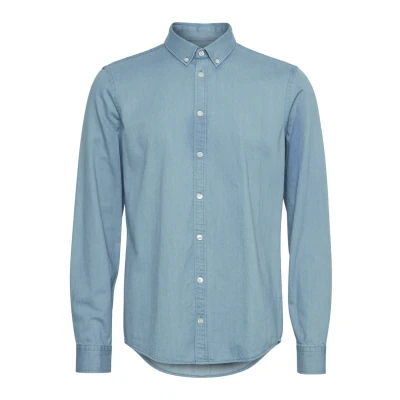 Abbildung von Casual Friday Cfanton Hemd, Herren, Größe: Small, Denim light blue