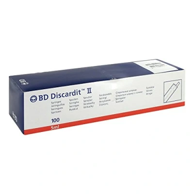 Abbildung von BD Discardit II Spritze 5 ml 100X5