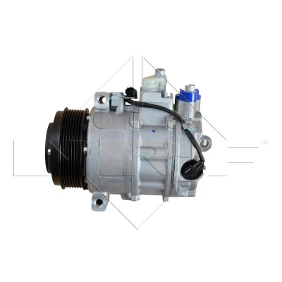 Abbildung von NRF 32729 Kompressor 7SEU17C 12 PAG 46 mit Kompressoröl, Dichtring MERCEDES BENZ: Viano, Sprinter 3.5 T Kastenwagen, Vito Bus
