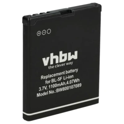 Abbildung von vhbw Akku kompatibel mit Bea fon S30, S31, S31 EU001B, SL652A, SL652AD, SL652AF, SL660 Handy Smartphone Telefon (1100mAh, 3,7V, Li Ion)