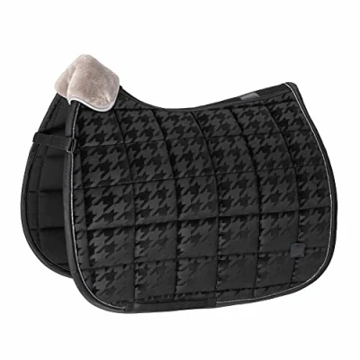 Abbildung von Eskadron Schabracke Velvet Stamp Dressur Schwarz Pony