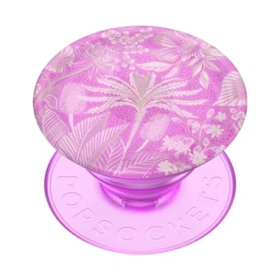 Abbildung von ​​​​PopSockets: PopGrip Ausziehbarer Sockel und Griff mit einem Austauschbarem Top für Smartphones Tablets Vivid Pink