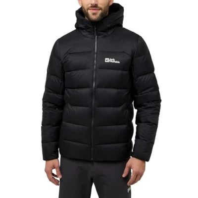 Abbildung von Jack Wolfskin Nebelhorn DOWN Hoody M Daunenjacke, Herren, Größe: XXL, Black