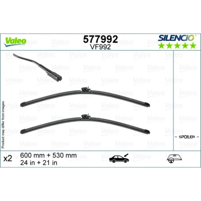 Abbildung von Scheibenwischer Valeo 577992 vorne Flachbalkenwischblatt MERCEDES BENZ: GLB, EQB