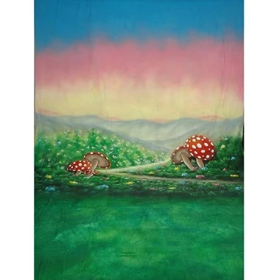 Abbildung von Walimex Pro Motiv Stoffhintergrund (3x6 m) Happy