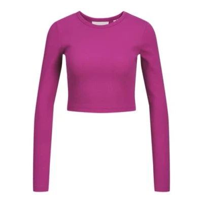 Abbildung von JJXX Langarmshirt, Damen, Größe: XS, Fuchsia red