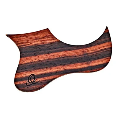 Abbildung von Ortega Guitars Pickguard für Ukulele gestreiftes Ebenholz CC &amp; SO (OWPSC EB)