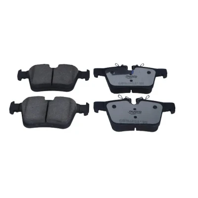 Abbildung von QUARO QP5781C Bremsbelagsatz für Verschleißwarnanzeiger vorbereitet VOLVO: XC60 II, V90 II Kombi, XC90 LAND ROVER: Range Rover Evoque