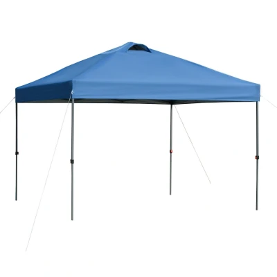 Abbildung von Pavillon ca. 3x3m, wasserdicht Stabil Winterfest Pop up Faltpavillon, UV Schutz