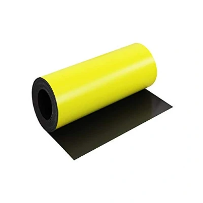 Abbildung von Magflex® Flexible Mattgelbmagnetblatt zum Erstellen von Magnetbildern, Kunstwerken, Schildern Oder Displays 300mm Breit 5M Länge