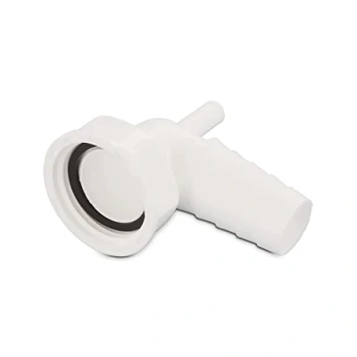 Abbildung von DL pro Schlauchverschraubung mit Kondensatanschluss für 1 Zoll Siphon Syphon Waschmaschine Spülmaschine Trockner 19 mm Ø Schlauchanschluss Anschluss