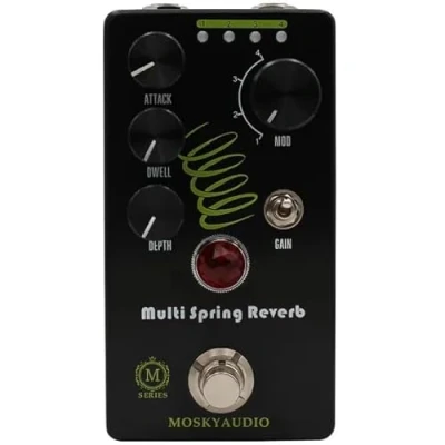 Abbildung von Mosky Multi Spring Reverb 4 mode analog/digital emulation Pedal, True Bypass