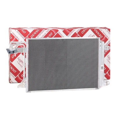 Abbildung von DENSO DCN32032 Klimakondensator mit Trockner 550x392x16 R 134a 550 VOLKSWAGEN: GOLF 5 Schrägheck, 6, Touran I, SKODA: Octavia II Schrägheck