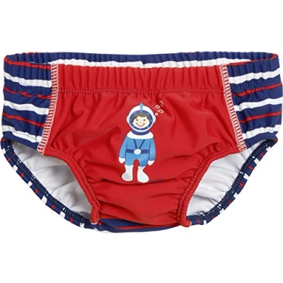 Abbildung von Playshoes Uv schutz Windelhose Taucher Schwimmwindel Baby Jungen, Rot (Rot 8), 86 92