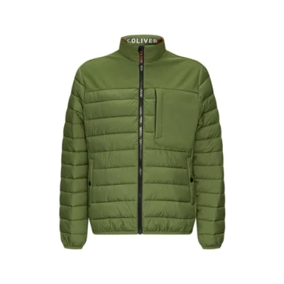 Abbildung von s.Oliver Herren 2150262 Pufferjacke aus Softshell, 7780 Grün, L