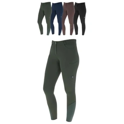 Abbildung von Covalliero Reithose AW24 Grip Opal Green