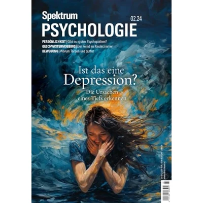 Abbildung von Spektrum Psychologie 2/2024 Ist das eine Depression?: Die Ursachen eines Tiefs erkennen
