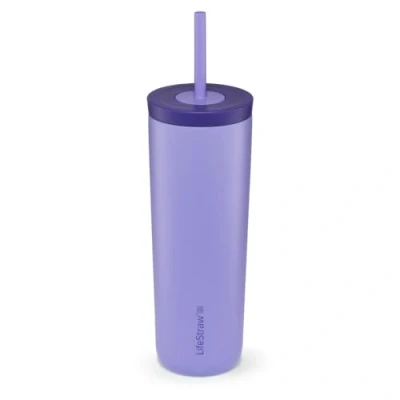 Abbildung von LifeStraw Unisex Adult Go Series Tumbler, Thistle Purple, 500ml