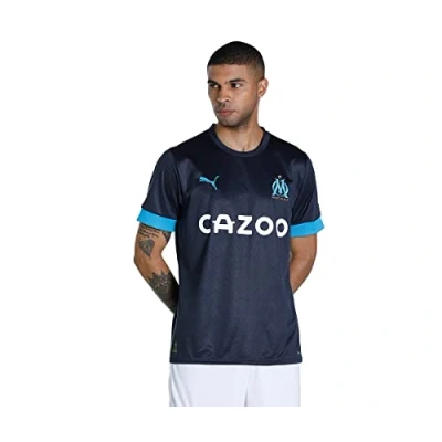 Abbildung von Puma Olympique DE Marseille AWAY Replica FußballTrikot, Herren, Größe: Large, Parisian night/bleu azur