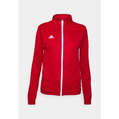 Abbildung von adidas Performance Entrada 22 Jacket Trainingsjacke, Damen, Größe: XS, Rot/weiss
