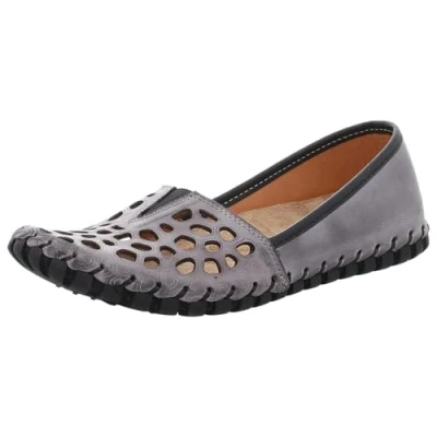 Abbildung von Gemini Anilina Klassischer Ballerina, Damen, Größe: 38, Nebel Schuhe