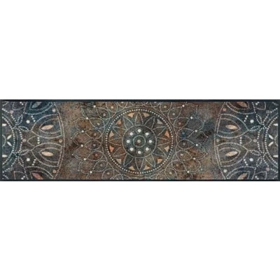 Abbildung von Wash+Dry Fußmatte, Madhana 35x120cm, innen und außen, waschbar, bunt