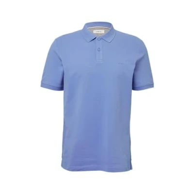 Abbildung von s.Oliver Poloshirt aus Baumwollpiqué himmelblau XXL