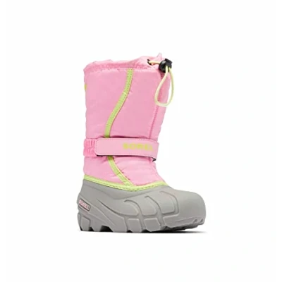 Abbildung von Sorel KIDS FLURRY Schneestiefel für Unisex Kinder, Rot (Blooming Pink x Chrome Grey) Youth, 38 EU