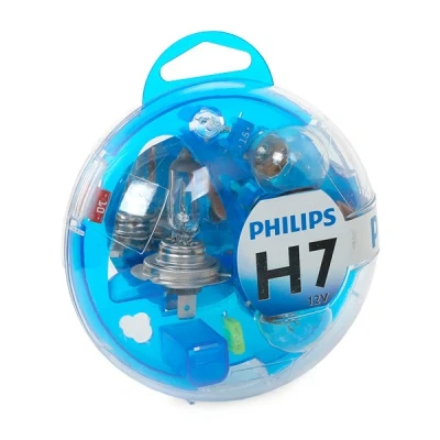 Abbildung von PHILIPS 55719EBKM Glühlampe, Fernscheinwerfer H7 12V 55W PX26d 4000K Halogen VOLKSWAGEN: Passat B8 Variant, Golf 7 Polo IV Schrägheck