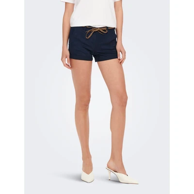 Abbildung von ONLY Onlevelyn Shorts, Damen, Größe: 34, Night sky