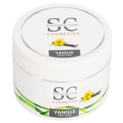Abbildung von Sugaring Cane Zucker Peeling Sugar Body Scrub ohne Konservierungsmittel Dusch &amp; Körperpeeling Vanille, 200 ml