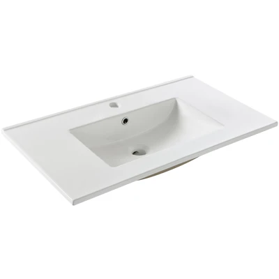 Abbildung von welltime Einbauwaschbecken &quot;Trento&quot;, Breite 81 cm