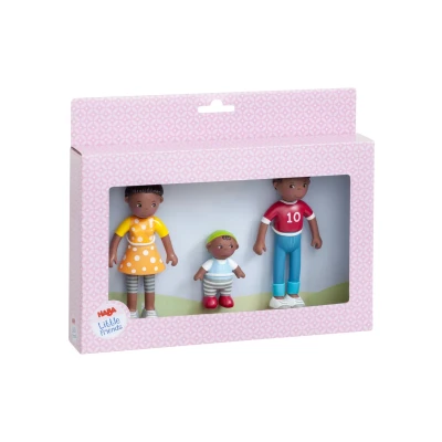 Abbildung von Haba Biegepuppe Figuren Little Friends Spielset Familienzeit 1306696001