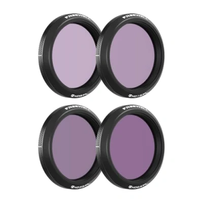 Abbildung von Freewell ND8/PL, ND16/PL, ND32/PL, ND64/PL Bright Day Filterset für Osmo Action 5 Pro Hybrid Polarisierende ND Filter zur Blendreduzierung