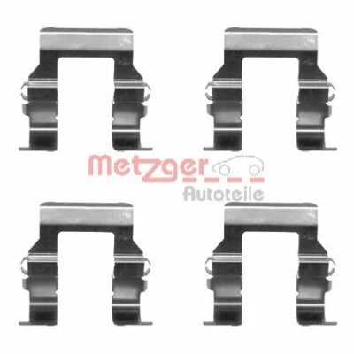 Abbildung von METZGER 109 1279 Zubehörsatz, Scheibenbremsbelag MITSUBISHI: PAJERO 2, Space Wagon III, GALANT 5